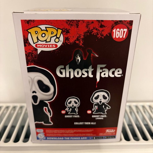 Ghostface Funko Pop 1607 new, glows in the dark