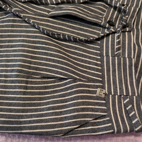 Two striped ALE small pants like new