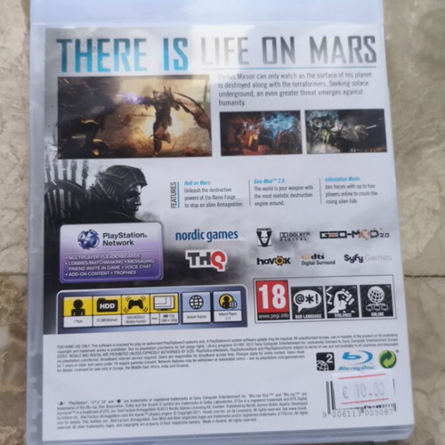 Red Faction Armageddon PS3 used in very good condition