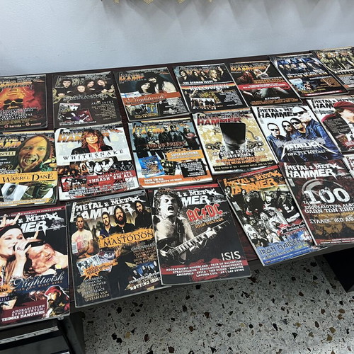 Metal Hammer magazine bundle, 75 issues plus 2 bonus