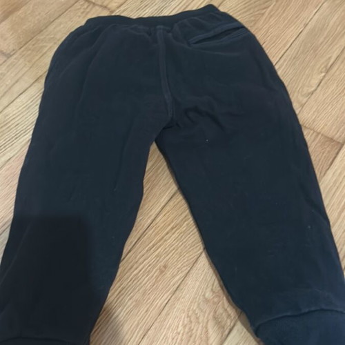 Orchestra black tracksuit with fur used for 2 years old