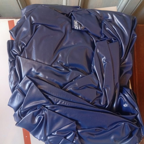 Camping set with Carrefour inflatable mattress and foldable water container new