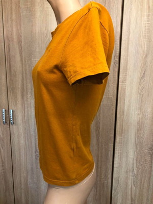 Orchestra T-shirt, orange, size S, cotton