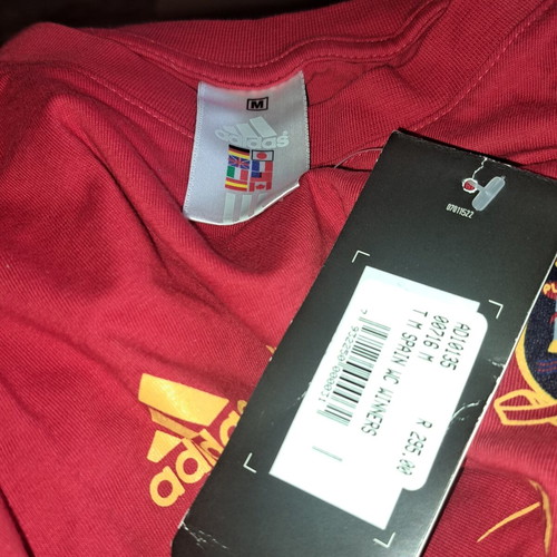 Adidas Spain Football Jersey new, size M, red, 2010 World Cup