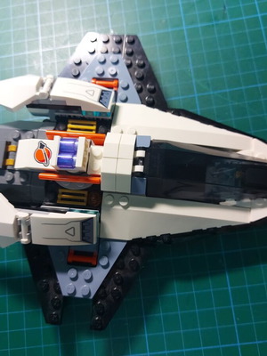 Lego διαστημόπλοιο σαν καινούργιο με οδηγίες