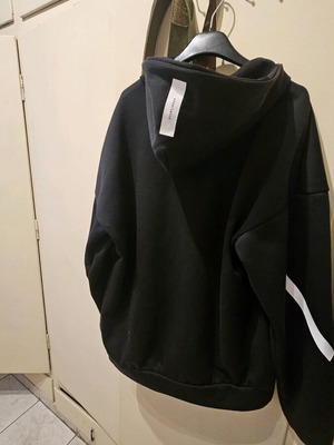 Adidas full zip z.n.e hoodie like new, size L, black