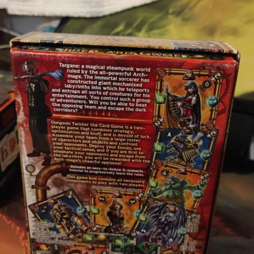 Dungeon Twister Card Game like new