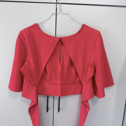 Anel red summer blouse like new, size M 38 10