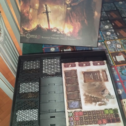 Tainted Grail 3D printed insert for board game