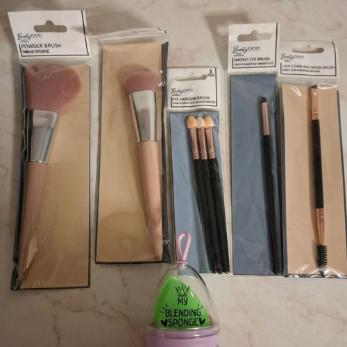 Makeup items new, unused in original packaging