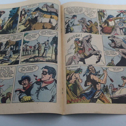 The Lone Ranger #123 September 1958 comic used