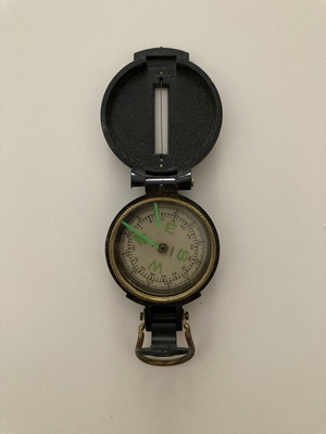 Vintage στρατιωτική πυξίδα lensatic, Ιαπωνία