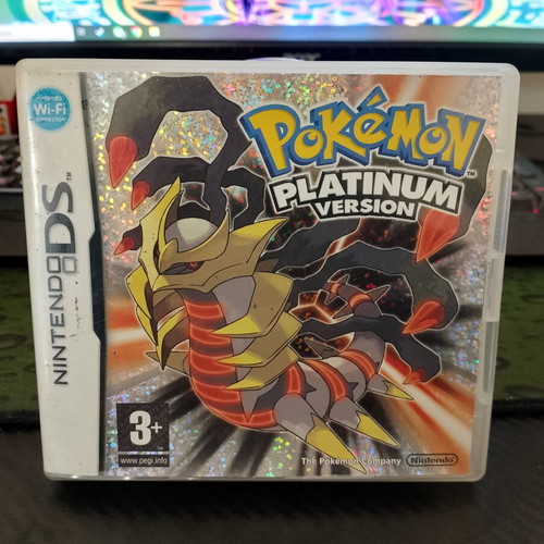 Pokemon Platinum Version Nintendo DS game used with 27 shiny Pokemon