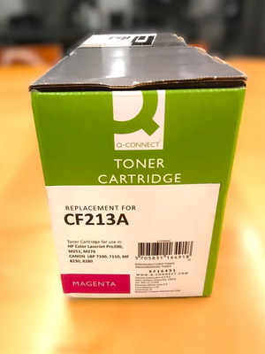 Q-Connect 131A CF213A Magenta Toner Cartridge new