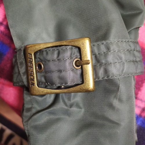 Freesoul trench coat used, khaki, size S/M