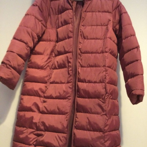 Women's jacket like new, brick red, size L