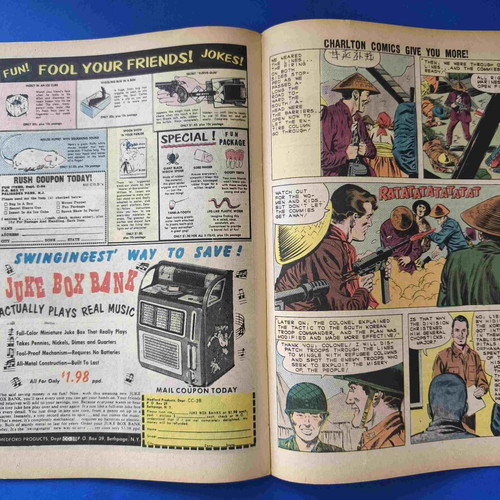 Battlefield Action comic used, grade VG/FN