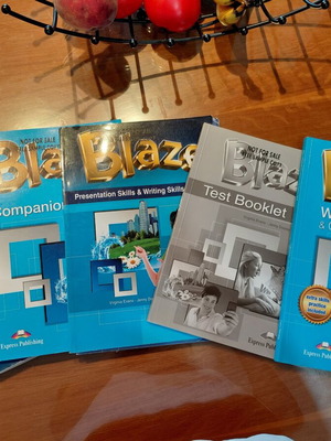 Blaze 3 English language learning books set like new
