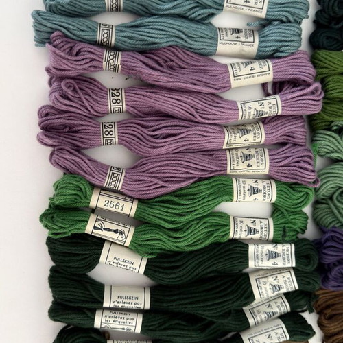 DMC Retors à Broder N° 4 Vintage Embroidery Thread Skeins, Lot of 83