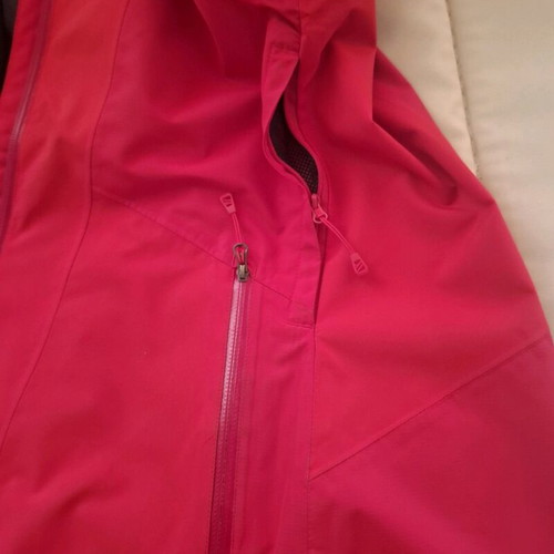 Halti jacket like new, red-raspberry with small marks