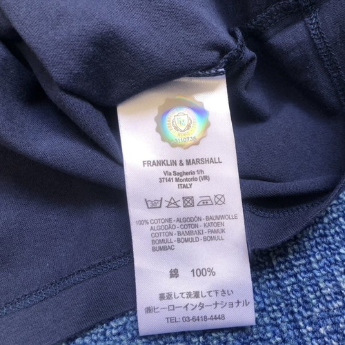 Franklin & Marshall T-shirt new men's cotton S and L
