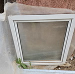 Aluminum bathroom window new