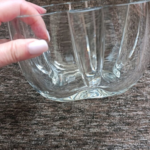 Krosno crystal fondue bowl like new