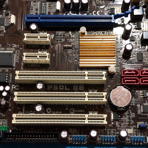 Asus P5QL-SE rev1.01G LGA 775 motherboard used, unknown condition