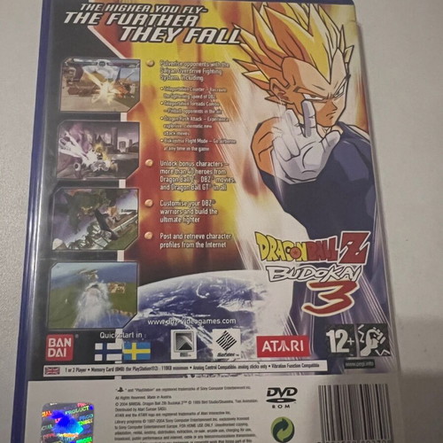 Dragonball Z Budokai 3 PlayStation 2 case and manual like new without CD