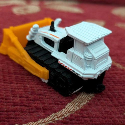 Matchbox Ground Breaker vehicle like new, white, RANEC Construction theme