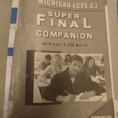 Michigan ECPE C2 English book used with CD for listening