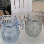 Glass pitchers used