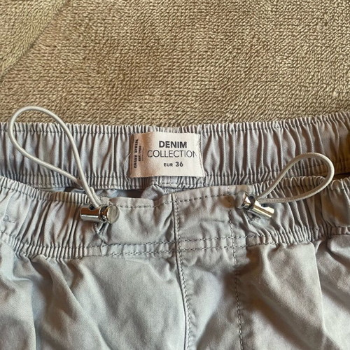 Parachute pants gray size S used Tally