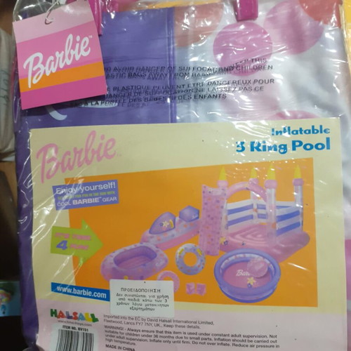 Barbie collectible kids pool new with many colors
