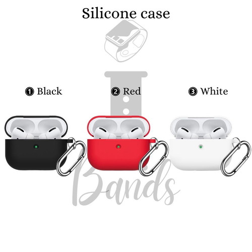 Silicone case for AirPods new, compatible with 1, 2, 3, 4, Pro, Pro 2, Pro 3