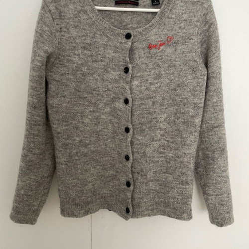 Scotch & Soda wool cardigan and Zara high-waist pants new