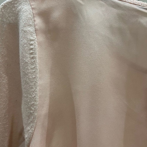 Coast pink long-sleeve blouse used, size M