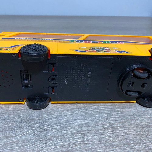 Toy bus used with lights and sound