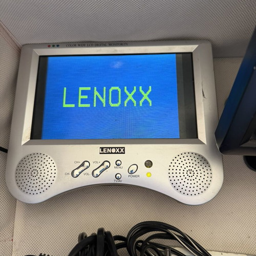 Portable LCD TVs and monitors used, pack of 3 with remotes and power supplies
