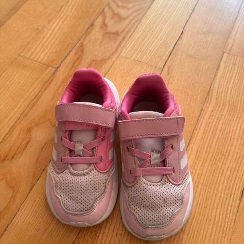 Adidas Tensaur Run 3.0 kids sneakers used, size 24, pink