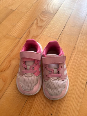 Adidas Tensaur Run 3.0 kids sneakers used, size 24, pink