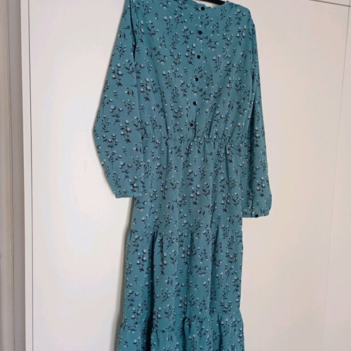 Sinsay small spring floral dress like new, multicolor