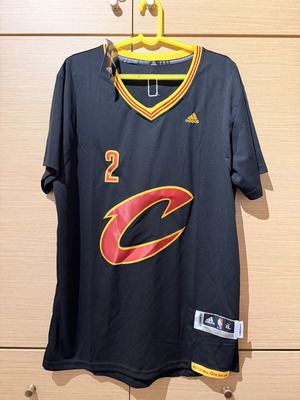 Adidas NBA Shooting Shirt Kyrie Irving #2 Cleveland Cavaliers new