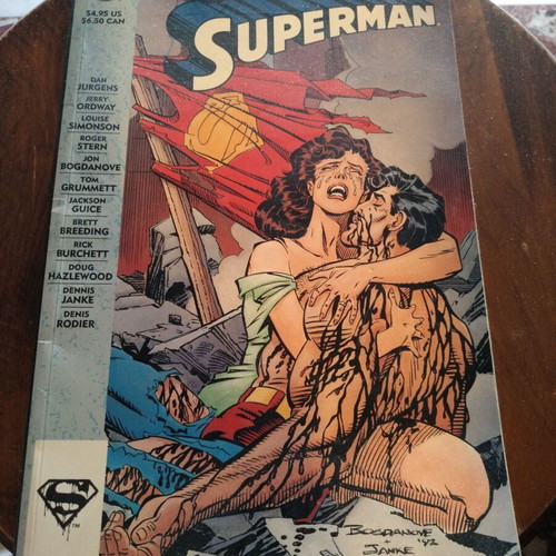 The Death of Superman comic book like new 1992