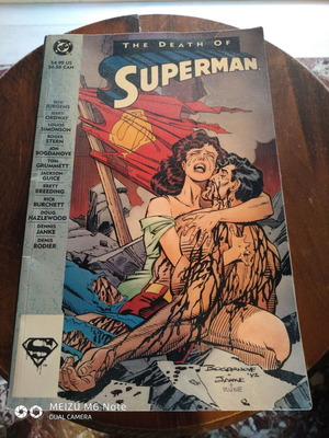 The Death of Superman comic book like new 1992