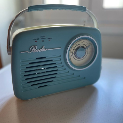 Ραδιόφωνο ρετρό με ηχείο Bluetooth καινούργιο