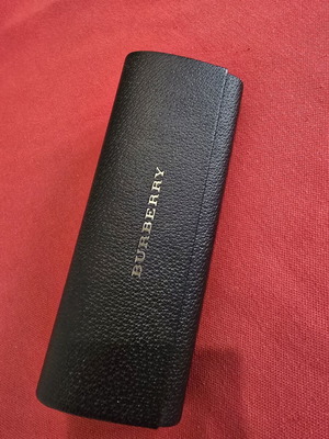 Burberry sunglasses case, black