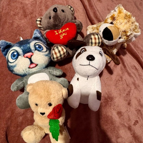Plush teddy bears new in perfect condition