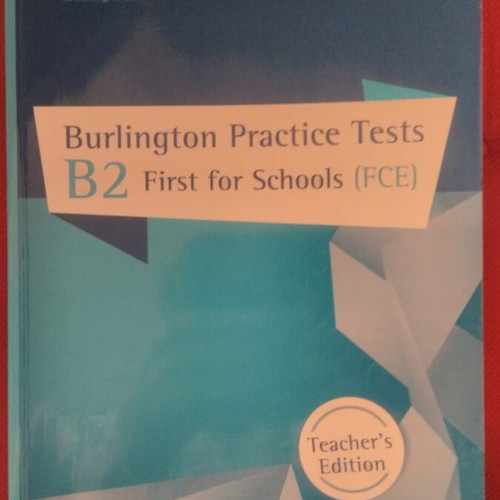 Burlington Practice Tests B2 Teacher's Edition like new