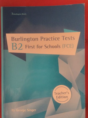 Burlington Practice Tests B2 Teacher's Edition like new